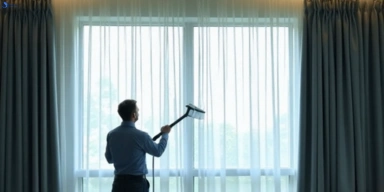 Commercial drapes cleaning service kunda-park hotels offices